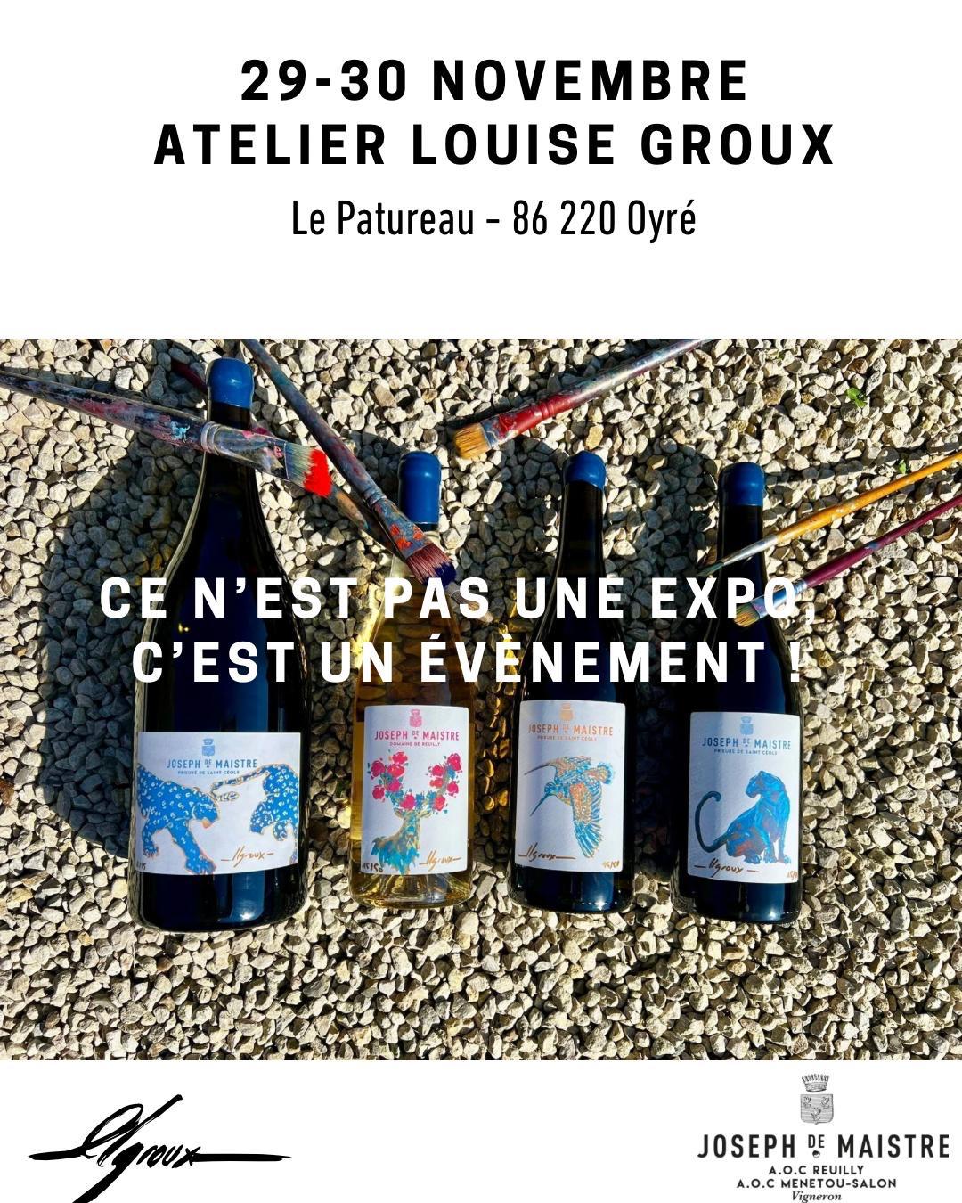 Evénement éphémère à l'atelier ! - Louise Groux - Artiste Peintre