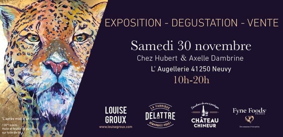 Liste des événements - Louise Groux - Artiste Peintre