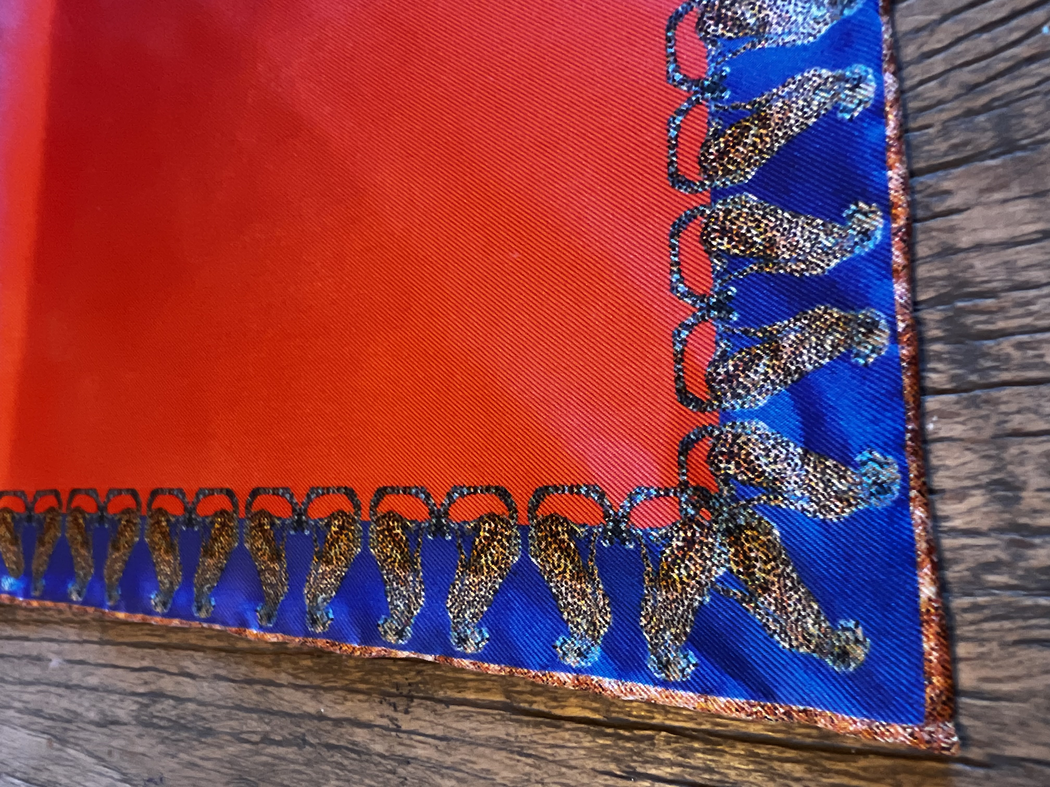 Mini foulard femme faisan - Louise Groux - Artiste Peintre