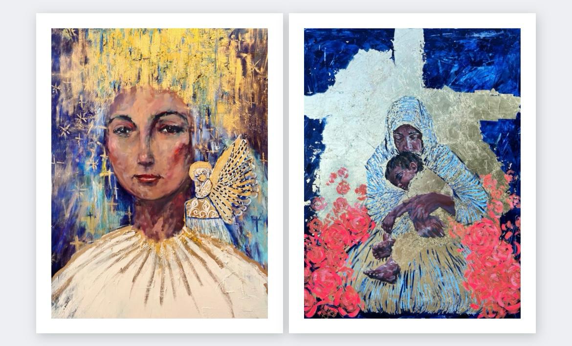 Book Le Seigneur est avec Vous. - Louise Groux - Artiste Peintre Book Le Seigneur est avec Vous. - Louise Groux - Artiste Peintre