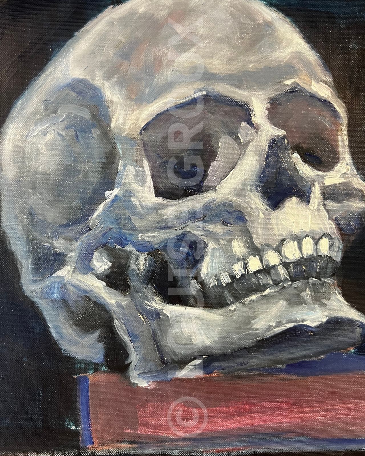 Femme mise en scène - Louise Groux - Artiste Peintre