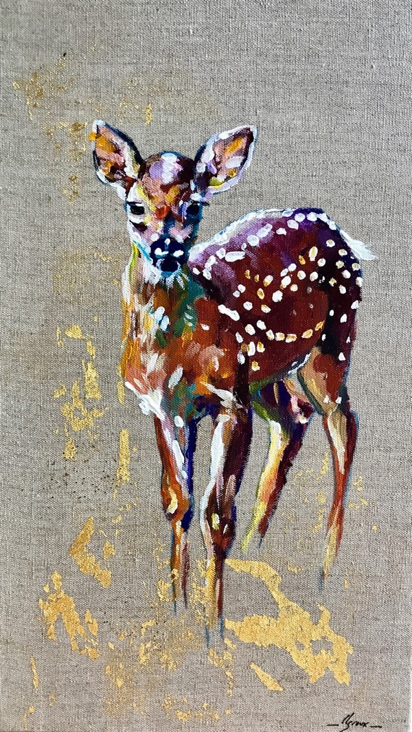 Bambi d'or - Louise Groux - Artiste Peintre