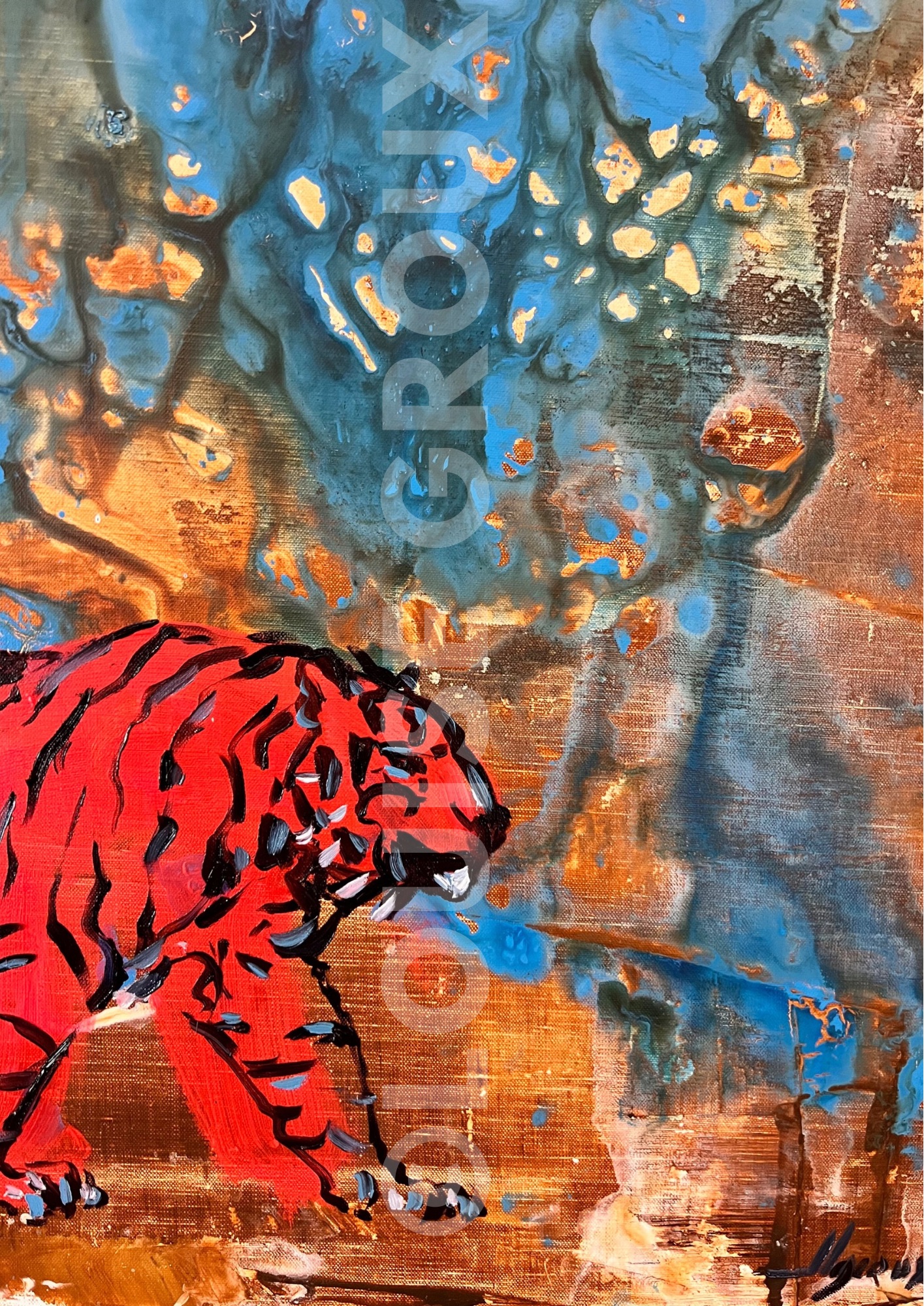 Effusion - Louise Groux - Artiste Peintre