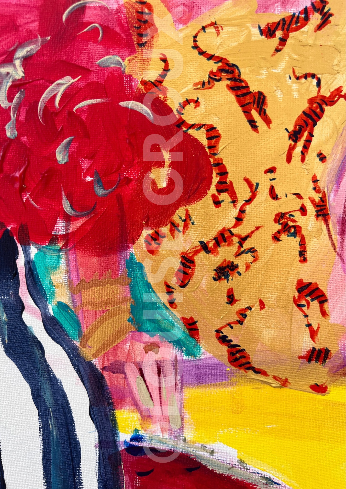 Le Vase - Louise Groux - Artiste Peintre