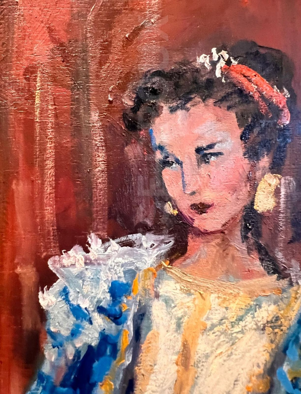 Mise en scène - Louise Groux - Artiste Peintre