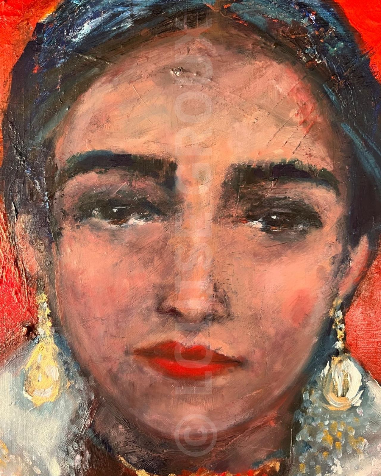 Rouge - Louise Groux - Artiste Peintre