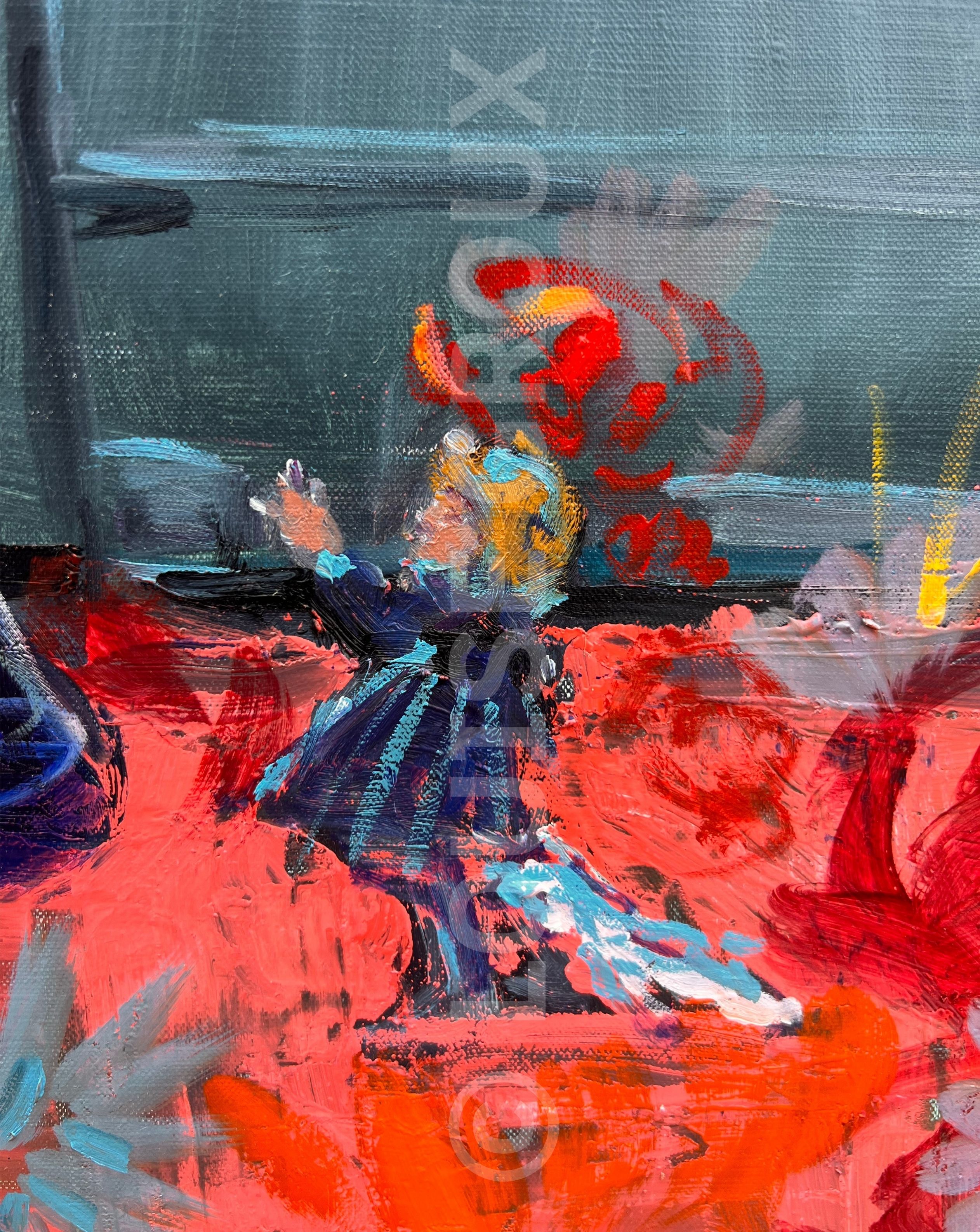 Les enfants du Capitaine - Louise Groux - Artiste Peintre