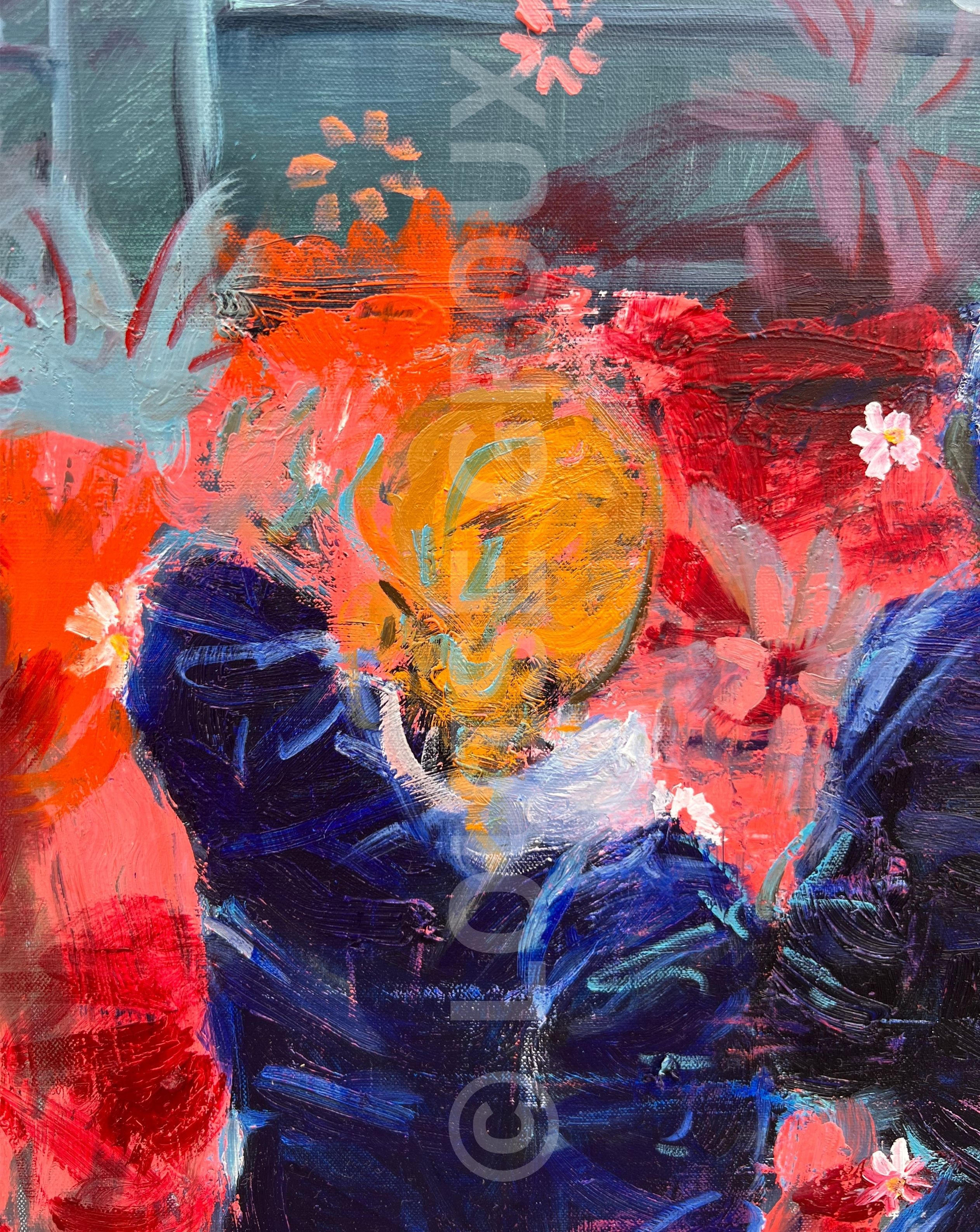 Les enfants du Capitaine - Louise Groux - Artiste Peintre